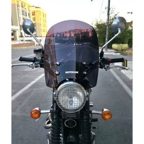 Motocam Triumph Scrambler 900 2005-2025 Model 45 cm Siyah Renkli 4 mm Ön Cam Siperlik