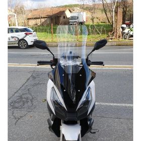 Motocam Volta Apec Apx7 Ön Cam 2025-2026 Model 78 cm Şeffaf Renkli 4 mm Uzun Motosiklet Rüzgarlık