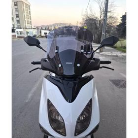 Motocam Yamaha Xenter 150 2013-2016 Model 40 cm Füme Renkli 4 mm Ön Cam Siperlik