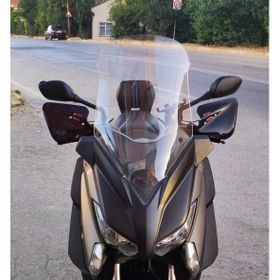 Motocam Yamaha Xmax 2014 2017 Model 58 cm 4 mm Şeffaf Ön Cam