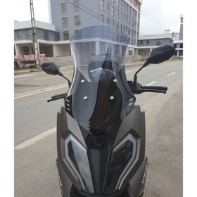Motocam Yuki Defender Ön Cam 2023-2026 Model 63 cm Füme Renkli 4 mm Motosiklet Rüzgarlık