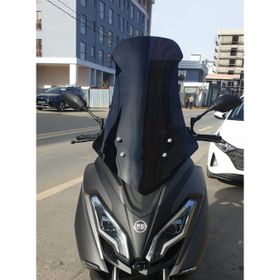 Motocam Yuki Explorer 250 Ön Cam 2021-2026 Model 72 cm Siyah Renkli 4 mm Uzun Motosiklet Rüzgarlık