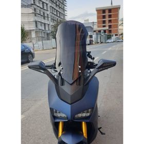 Motocam Yuki Huracan 250 Ön Cam 2022-2026 Model 70 cm Siyah Renkli 4 mm Motosiklet Rüzgarlık
