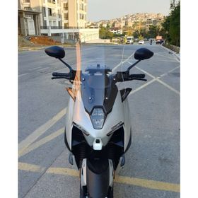 Motocam Zontes RZ 250 S Ön Cam 2025-2026 Model 55 cm Şeffaf Renkli 4 mm Motosiklet Rüzgarlık