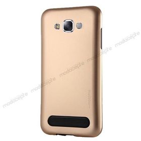 Motomo Galaxy E7 Gold Kılıf