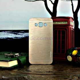 Motomo Galaxy E7 Gold Kılıf