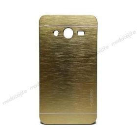 Motomo Samsung Core 2 G355 Gold Metal Kılıf