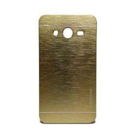 Motomo Samsung Core 2 G355 Gold Metal Kılıf