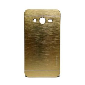 Motomo Samsung Core 2 G355 Gold Metal Kılıf