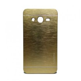 Motomo Samsung Core 2 G355 Gold Metal Kılıf