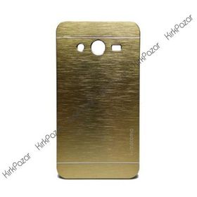 Motomo Samsung Core Prime G360 Gold Metal Kılıf