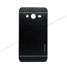 Motomo Samsung Core Prime G360 Siyah Metal Kılıf