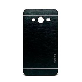 Motomo Samsung Core Prime G360 Siyah Metal Kılıf