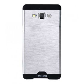Motomo Samsung Galaxy E5 Metal Gri Arka Kapak