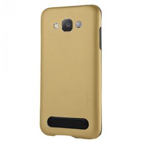 Motomo Samsung Grand Neo I9060-I9082 New Metal TPU Gold Arka Kapak