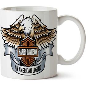 Motor Harley Davidson An American Legend Baskılı Kupa