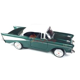 Motor Max 1957 Chevy Bel Air Yeşil 1:24 Model Araba