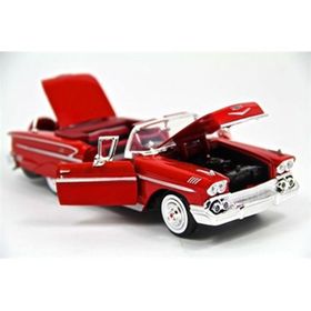 Motor Max 1958 Chevy Impala 1:24 Kırmızı Motor