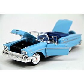 Motor Max 1958 Chevy Impala 1:24 Mavi Motor