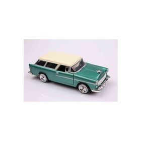 Motor Max Chevrolet Bel Air Nomad 1955 Metal Krem 1:24 Model Araç