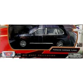 Motor Max Porsche Cayenne Turbo Yeşil 1:24 Model Araç