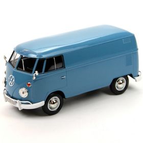 Motor Max Volkswagen Type 2 Delivery Van Metal Mavi 1:24 Model Araç