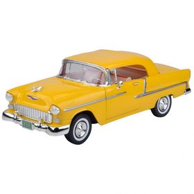 Motormax 1:18 1955 Chevy Bel Air -Sarı Model Araba