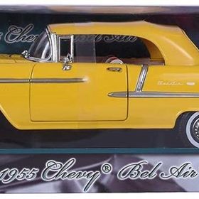 Motormax 1:18 1955 Chevy Bel Air -Sarı Model Araba