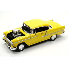 Motormax 1:18 1955 Chevy Bel Air -Sarı Model Araba