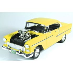 Motormax 1:18 1955 Chevy Bel Air -Sarı Model Araba