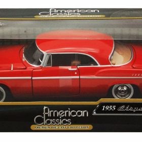 Motormax 1:24 1955 Chrysler C300 -Kırmızı Model Araba