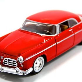 Motormax 1:24 1955 Chrysler C300 -Kırmızı Model Araba
