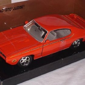 Motormax 1:24 1969 Pontiac Gto Judge -Turuncu Model Araba