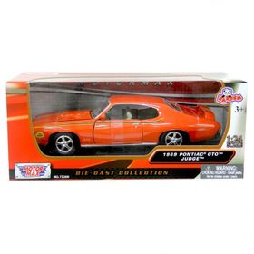Motormax 1:24 1969 Pontiac Gto Judge -Turuncu Model Araba