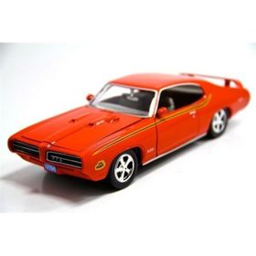 Motormax 1:24 1969 Pontiac Gto Judge -Turuncu Model Araba