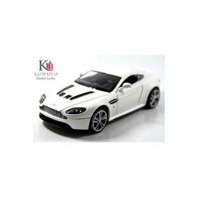 Motormax 1:24 Aston Martin V12 Vantage -Beyaz Model Araba