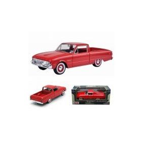 Motormax 1960 Ford Ranchero -Kırmızı 1:24 Model Araba
