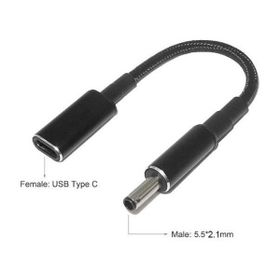 Motorobit Dişi Type C Erkek 5.5x2.1 mm Jack Dönüştürücü Kablo