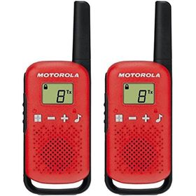 Motorola TLKR-T42 Kırmızı Pilli Ekonomik Paket PMR El Telsizi
