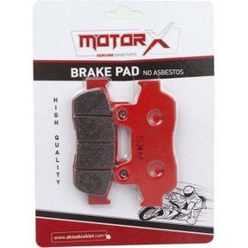 Motorx Honda Spacy 110 Apha Kırmızı Motosiklet Ön Fren Disk Balatası