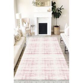 Motto DK-5027A-WST Doku Westa Kaymaz Tabanlı Yıkanabilir Antibakteriyel Dijital Baskı 120x400 cm Kilim