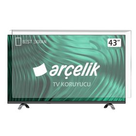 Mottoglass Arçelik A43A860B 3 mm Uyumlu TV Ekran Koruyucu
