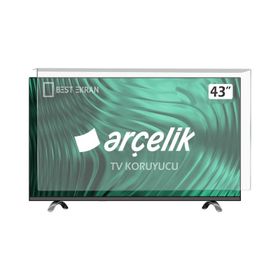 Mottoglass Arçelik A43A860B 3 mm Uyumlu TV Ekran Koruyucu