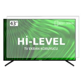 Mottoglass Hi Level 43HL650 3 mm Uyumlu TV Ekran Koruyucu