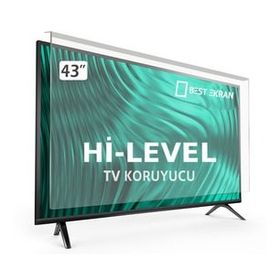 Mottoglass Hi Level 43HL670 3 mm Uyumlu TV Ekran Koruyucu
