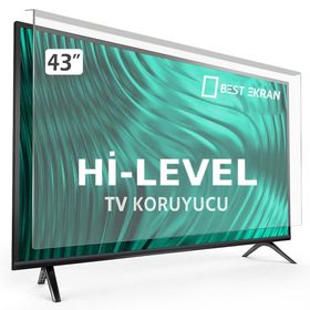 Mottoglass Hi Level 43HL670 3 mm Uyumlu TV Ekran Koruyucu