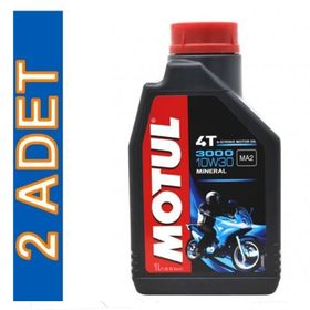 Motul 3000 10W40 4T 1 L 2'li Motor Yağı