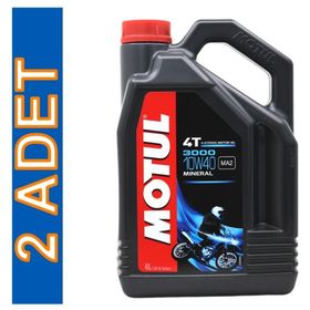 Motul 3000 10W40 4T 4 lt 2'li Motor Yağı