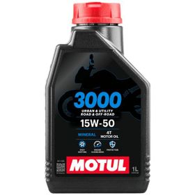 Motul 3000 15W-50 4t 1 lt Motosiklet Motor Yağı