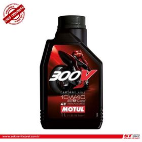 Motul 300V 10W40 4 Zamanlı 1 lt Motosiklet Yağı